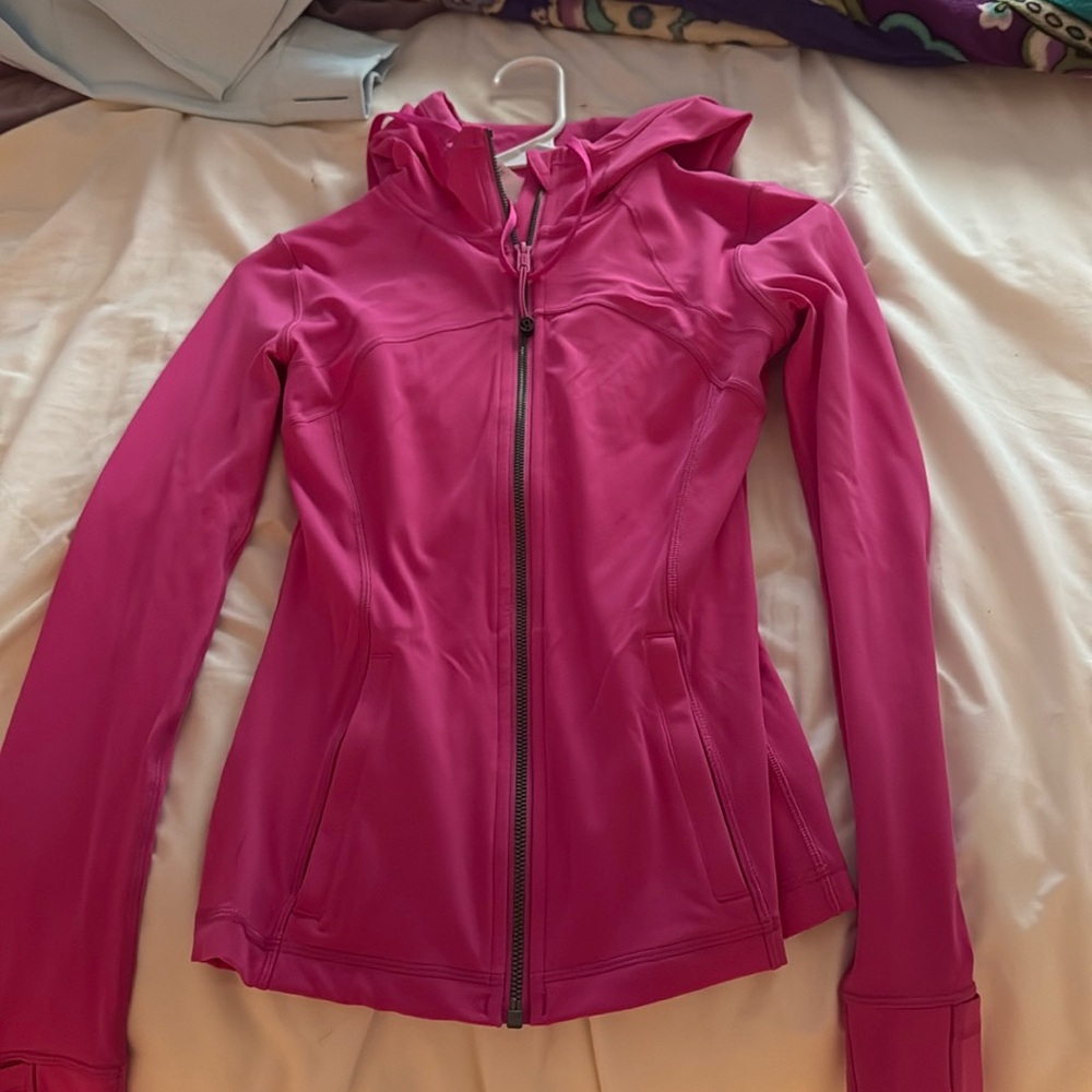 Sonic pink hooded define jacket